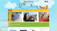Desktop Screenshot of happy-honey.de